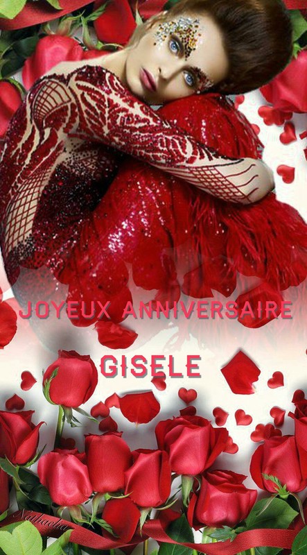 JOYEUX ANNIVERSAIRE GISELE  -  KDO