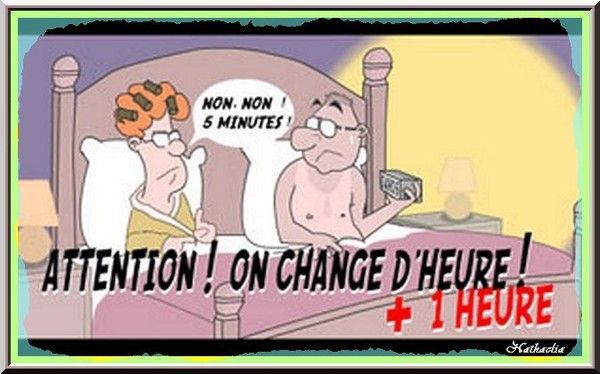 CHANGEMENT D HEURE - PASSAGE ETE