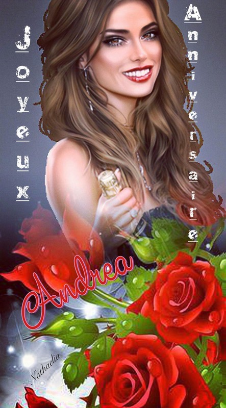 JOYEUX ANNIVERSAIRE ANDREA  -  KDO